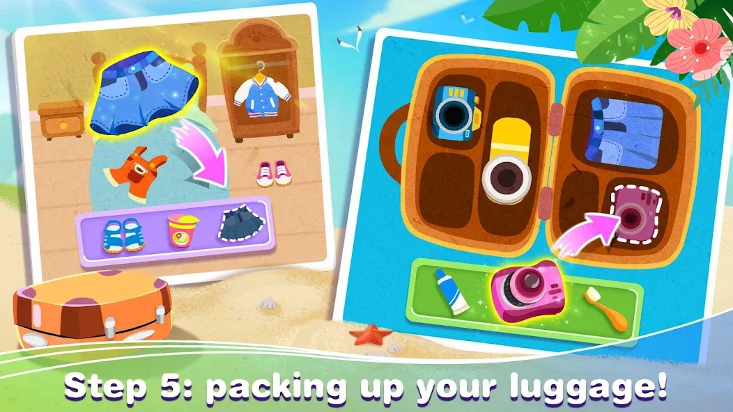 Baby Panda’s Summer: Vacation [МОД Unlocked] APK Android Screenshot 5
