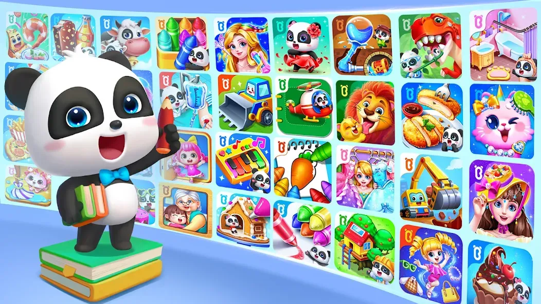 BabyBus Kids: Video&Game World (БебиБас Кидс) [МОД Все открыто] APK Android Screenshot 1