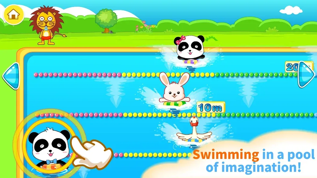 Baby Panda Kindergarten [МОД Много денег] APK Android Screenshot 5