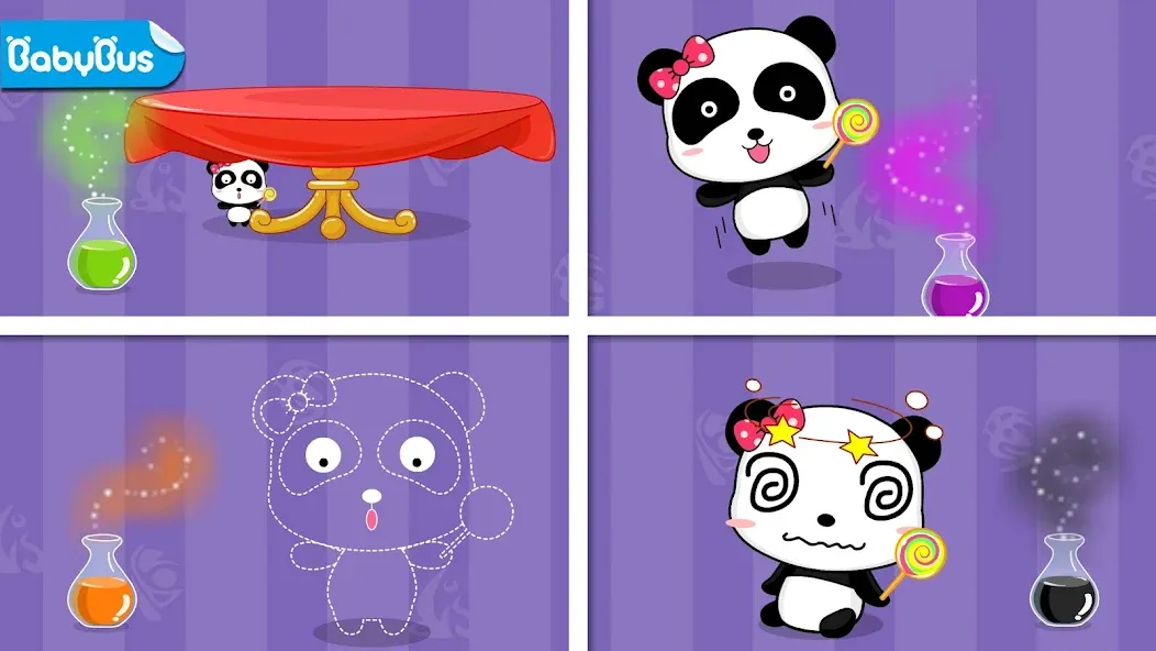 Baby Panda's Color Mixing [МОД Много денег] APK Android Screenshot 1