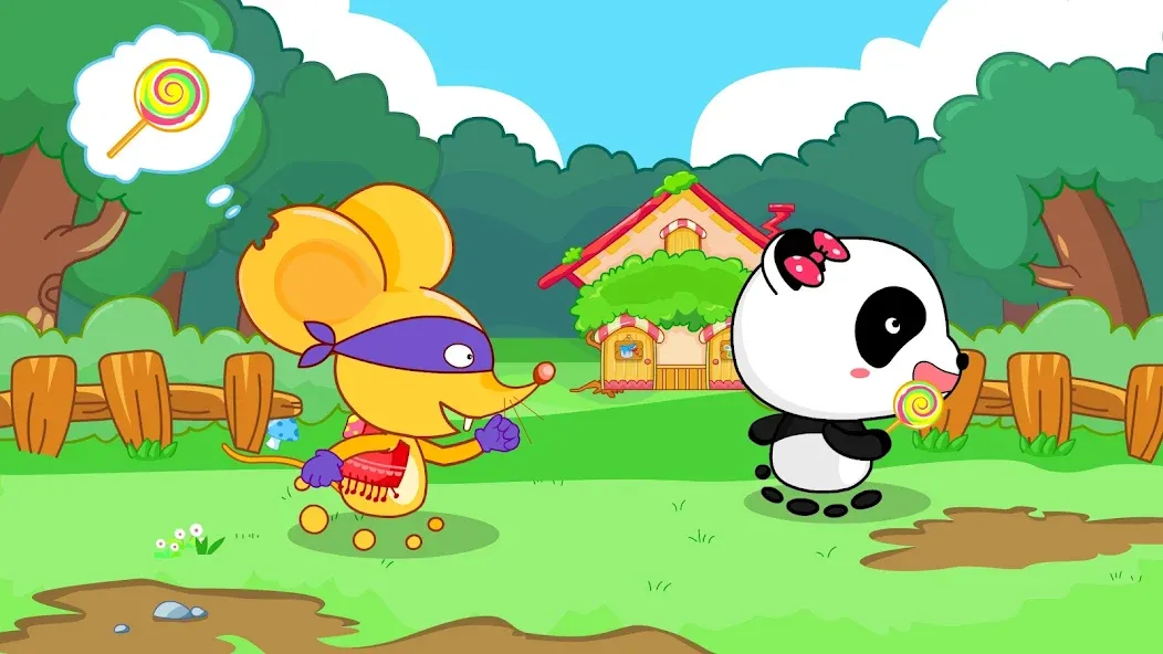 Baby Panda's Color Mixing [МОД Много денег] APK Android Screenshot 4