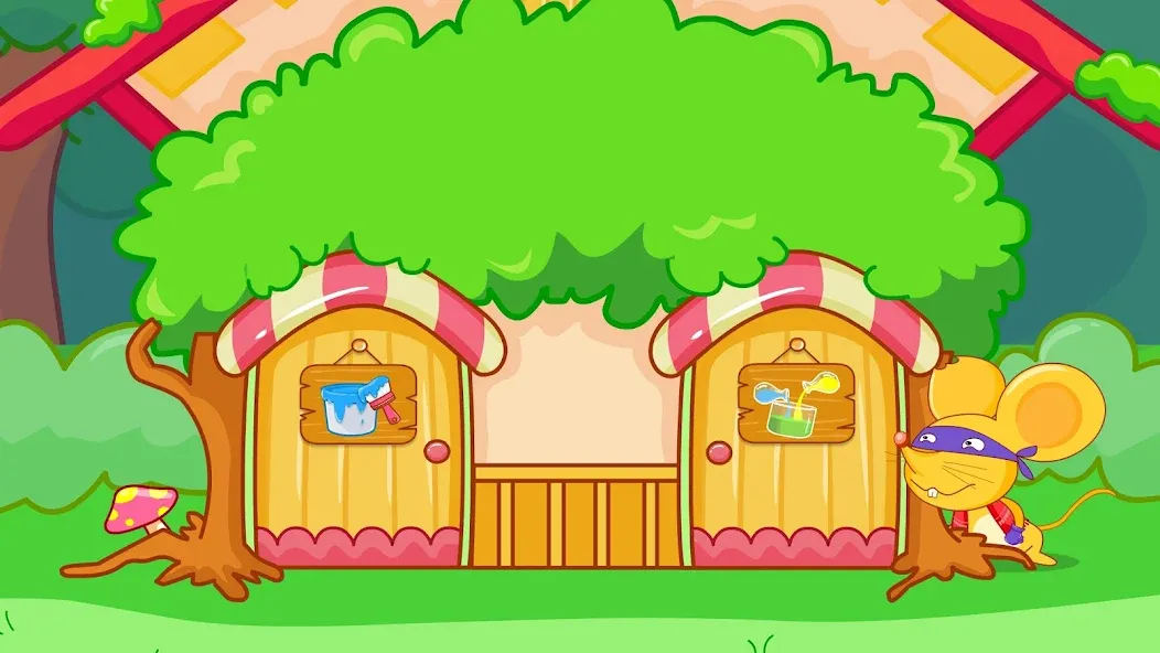 Baby Panda's Color Mixing [МОД Много денег] APK Android Screenshot 5