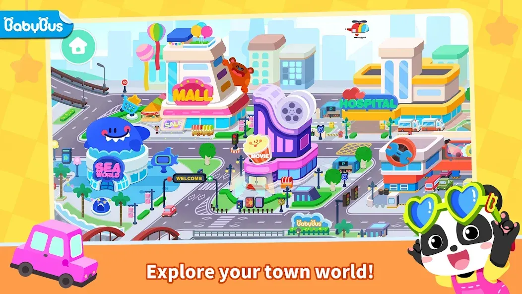 Little Panda's Town: My World [МОД Premium] APK Android Screenshot 1
