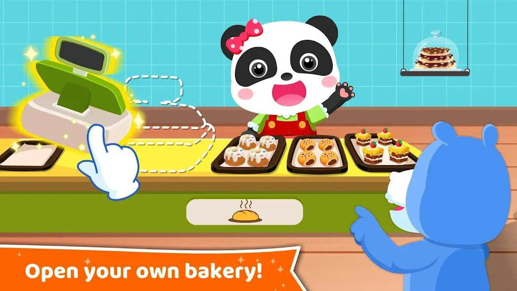 Baby Panda's Dream Job [МОД Premium] APK Android Screenshot 3
