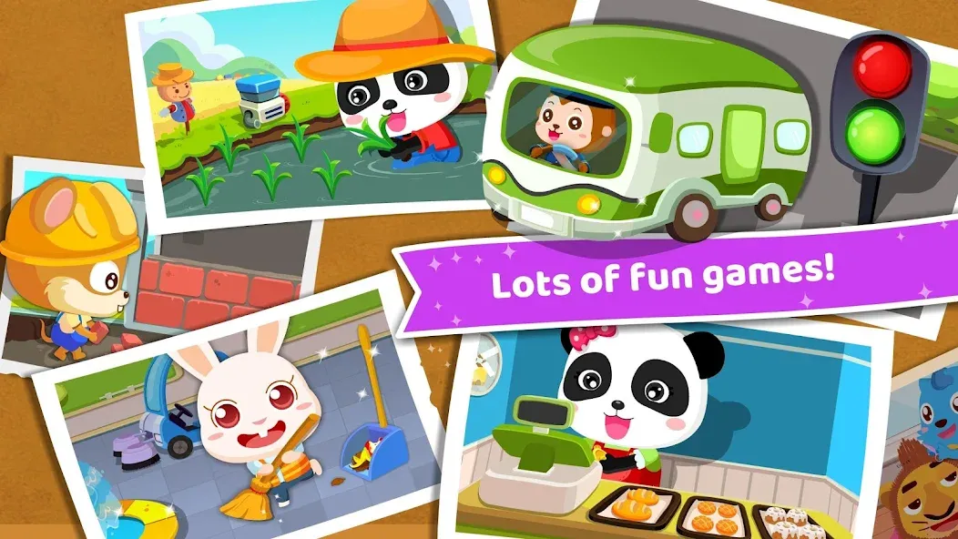 Baby Panda's Dream Job [МОД Premium] APK Android Screenshot 4