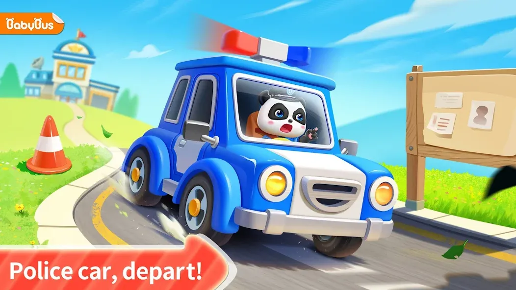 Little Panda Policeman [МОД Mega Pack] APK Android Screenshot 1