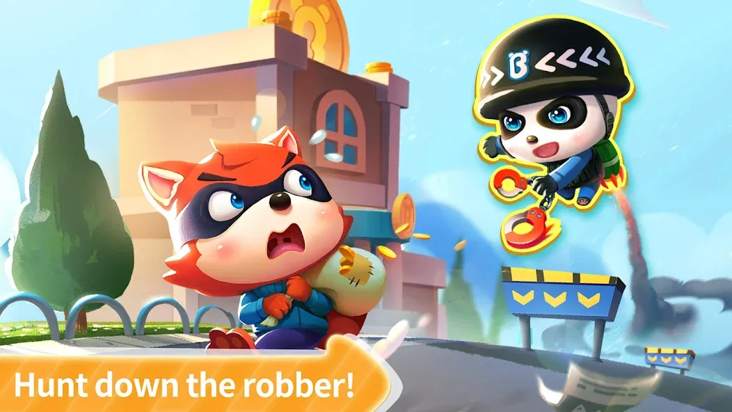 Little Panda Policeman [МОД Mega Pack] APK Android Screenshot 2