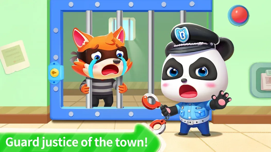 Little Panda Policeman [МОД Mega Pack] APK Android Screenshot 5