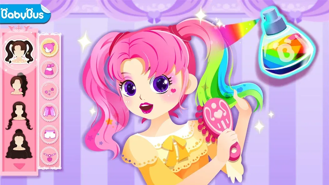 Little Panda: Princess Makeup [МОД Все открыто] APK Android Screenshot 3