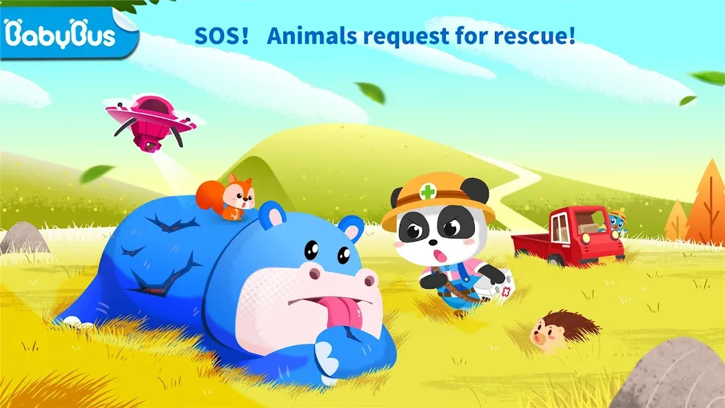 Baby Panda: Care for animals [МОД Меню] APK Android Screenshot 1