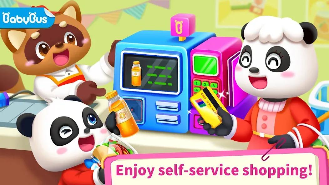 Baby Panda's Supermarket [МОД Меню] APK Android Screenshot 1