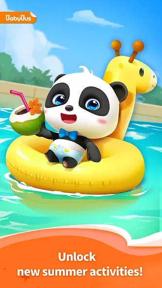 Talking Baby Panda-Virtual Pet [МОД Mega Pack] APK Android Screenshot 1