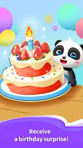 Talking Baby Panda-Virtual Pet [МОД Mega Pack] APK Android Screenshot 3