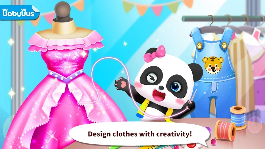 Baby Panda's Fashion Dress Up [МОД Unlocked] APK Android Screenshot 2