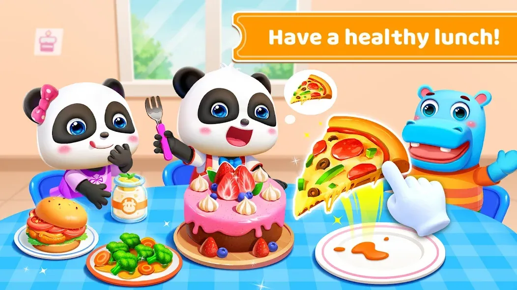 Baby Panda's School Bus [МОД Бесконечные монеты] APK Android Screenshot 5