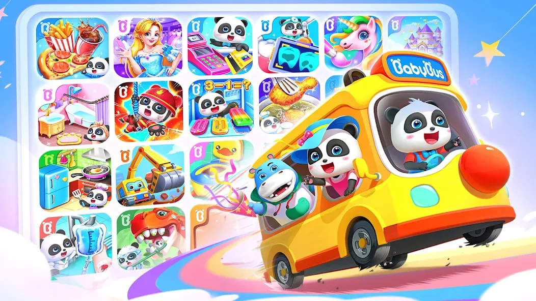 Baby Panda World: Kids Games [МОД Меню] APK Android Screenshot 1