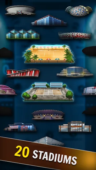 Volleyball Championship (Волейбольный чемпионат) [МОД Меню] APK Android Screenshot 5