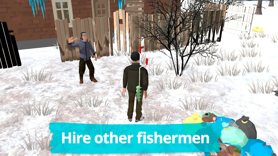 Fishing in the Winter. Lakes. [МОД Premium] APK Android Screenshot 3
