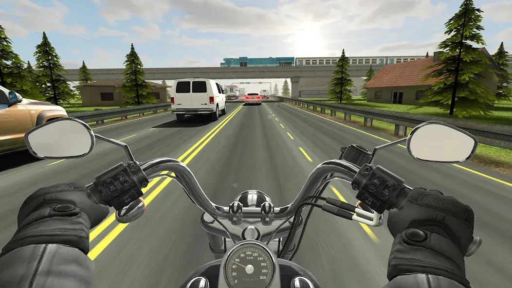 Traffic Rider (Трафик Райдер) [МОД Меню] APK Android Screenshot 1