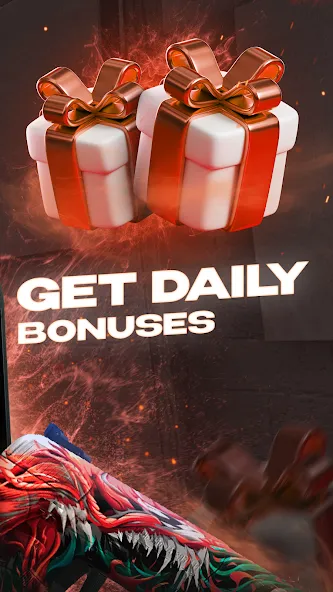 Skins Farm - Golds and Skins (Скинс Фарм) [МОД Unlocked] APK Android Screenshot 5