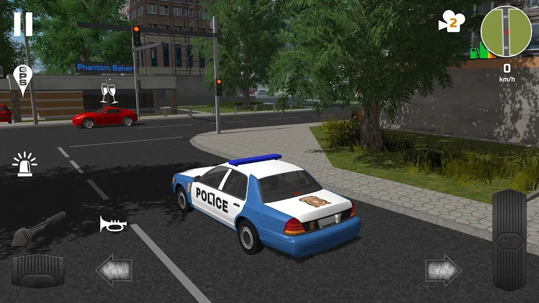 Police Patrol Simulator (Полицейский патрульный симулятор) [МОД Меню] APK Android Screenshot 3