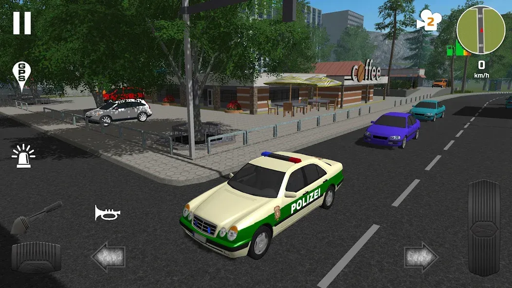 Police Patrol Simulator (Полицейский патрульный симулятор) [МОД Меню] APK Android Screenshot 5