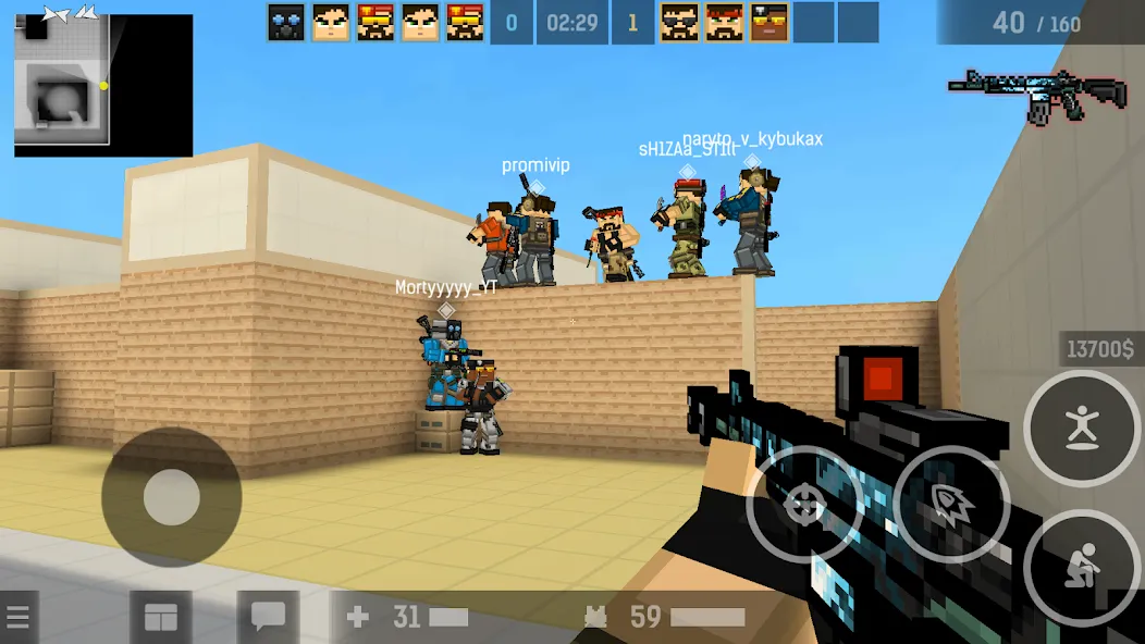 BLOCKPOST Mobile: PvP FPS (БЛОКПОСТ Мобайл) [МОД Много денег] APK Android Screenshot 2