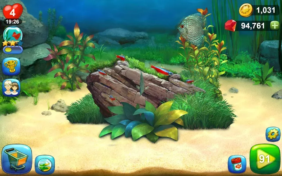 Aquantika [МОД Много денег] APK Android Screenshot 5