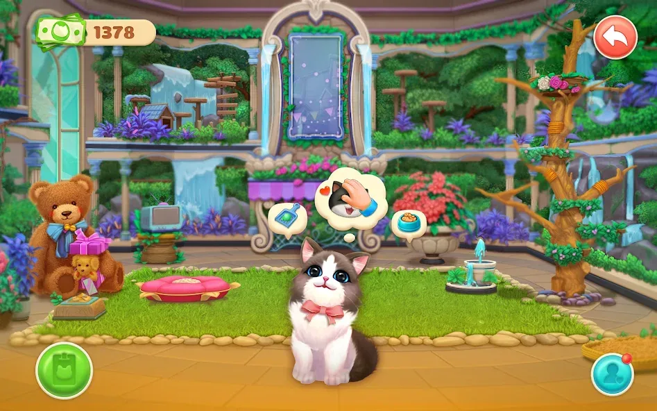 Kitten Match (Киттен Матч) [МОД Много денег] APK Android Screenshot 5