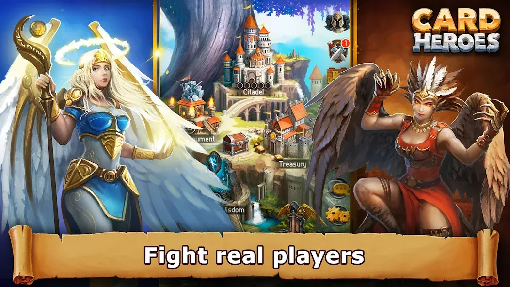 Card Heroes: TCG/CCG deck Wars (Кард Хироес) [МОД Unlocked] APK Android Screenshot 5