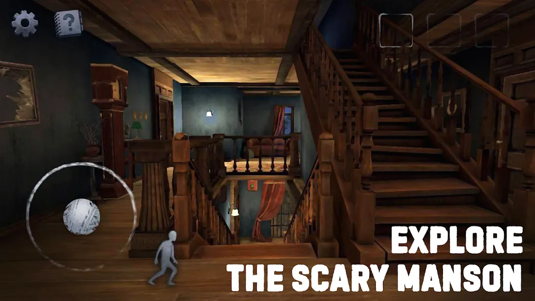 Scary Mansion: Horror Game 3D [МОД Mega Pack] APK Android Screenshot 2