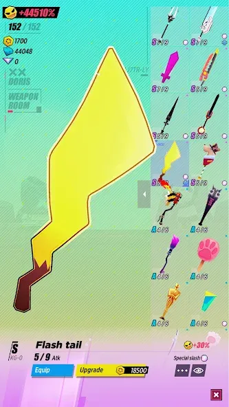 Slash & Girl - Endless Run [МОД Меню] APK Android Screenshot 3