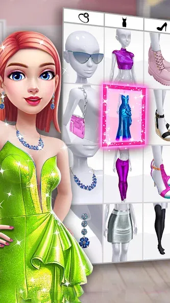 Fashion Makeover Stylist Game [МОД Unlocked] APK Android Screenshot 1
