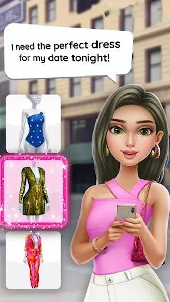 Fashion Makeover Stylist Game [МОД Unlocked] APK Android Screenshot 3
