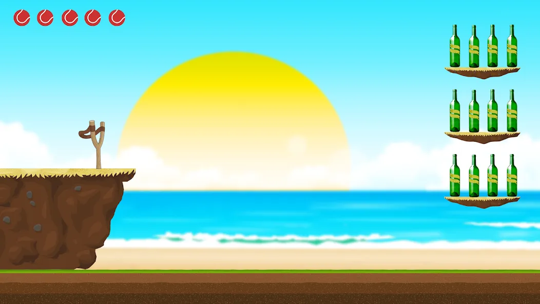 Hit Bottles Knock Down 2 [МОД Меню] APK Android Screenshot 1