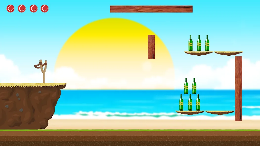 Hit Bottles Knock Down 2 [МОД Меню] APK Android Screenshot 4