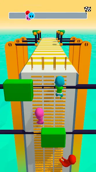 Fun Race 3D — Run and Parkour (Фан Рэйс 3Д) [МОД Unlocked] APK Android Screenshot 2