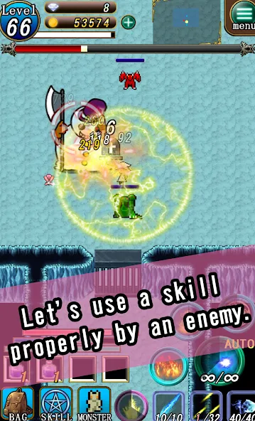 Witch & Fairy Dungeon [МОД Много денег] APK Android Screenshot 3