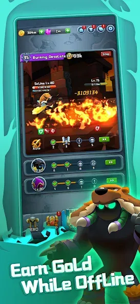 Chest Adventure: Idle RPG (Чест Эдвенчур) [МОД Mega Pack] APK Android Screenshot 2