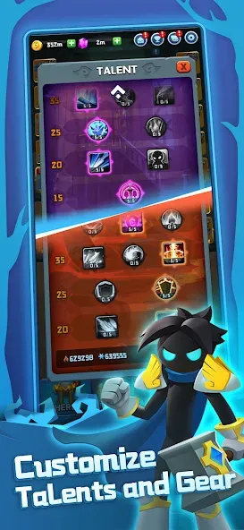 Chest Adventure: Idle RPG (Чест Эдвенчур) [МОД Mega Pack] APK Android Screenshot 5