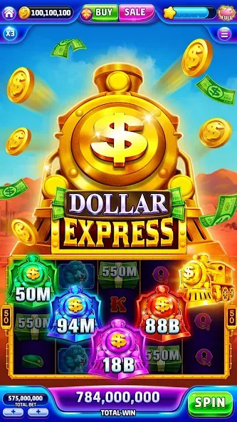 Jackpotland-Vegas Casino Slots (Джекпотлэнд) [МОД Все открыто] APK Android Screenshot 4