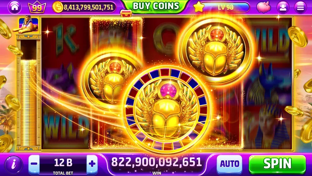 Golden Casino - Slots Games (Голден Казино) [МОД Unlocked] APK Android Screenshot 4