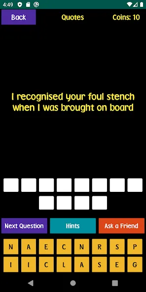 Quiz For SW Fans (Квиз для фанатов ЗВЗ) [МОД Mega Pack] APK Android Screenshot 2