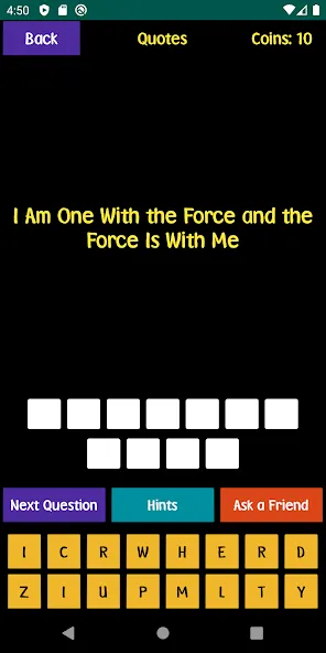 Quiz For SW Fans (Квиз для фанатов ЗВЗ) [МОД Mega Pack] APK Android Screenshot 4