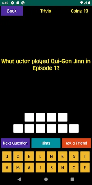 Quiz For SW Fans (Квиз для фанатов ЗВЗ) [МОД Mega Pack] APK Android Screenshot 5