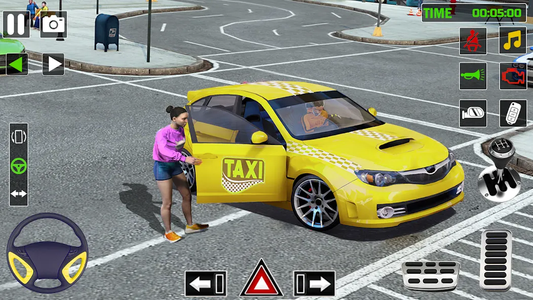 City Taxi Games-Taxi Car Games (Сити Такси Игры) [МОД Все открыто] APK Android Screenshot 2