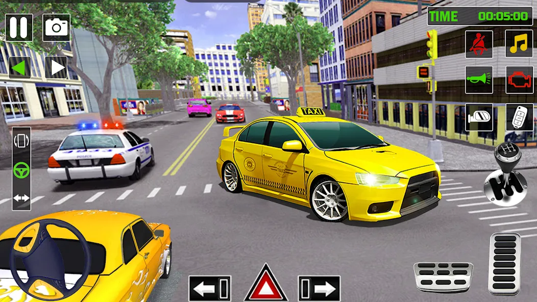 City Taxi Games-Taxi Car Games (Сити Такси Игры) [МОД Все открыто] APK Android Screenshot 5