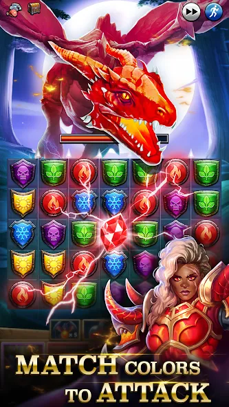 Empires & Puzzles: Match-3 RPG [МОД Premium] APK Android Screenshot 1