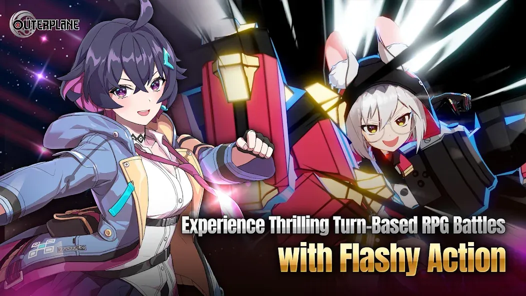 OUTERPLANE - Strategy Anime (АУТЕРПЛЕЙН) [МОД Много денег] APK Android Screenshot 3