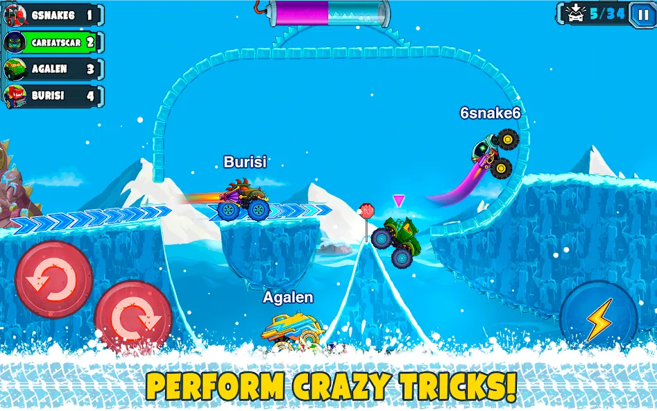 Car Eats Car Multiplayer Race (Кар Итс Кар) [МОД Меню] APK Android Screenshot 5